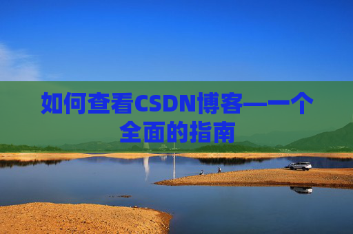 如何查看CSDN博客—一个全面的指南